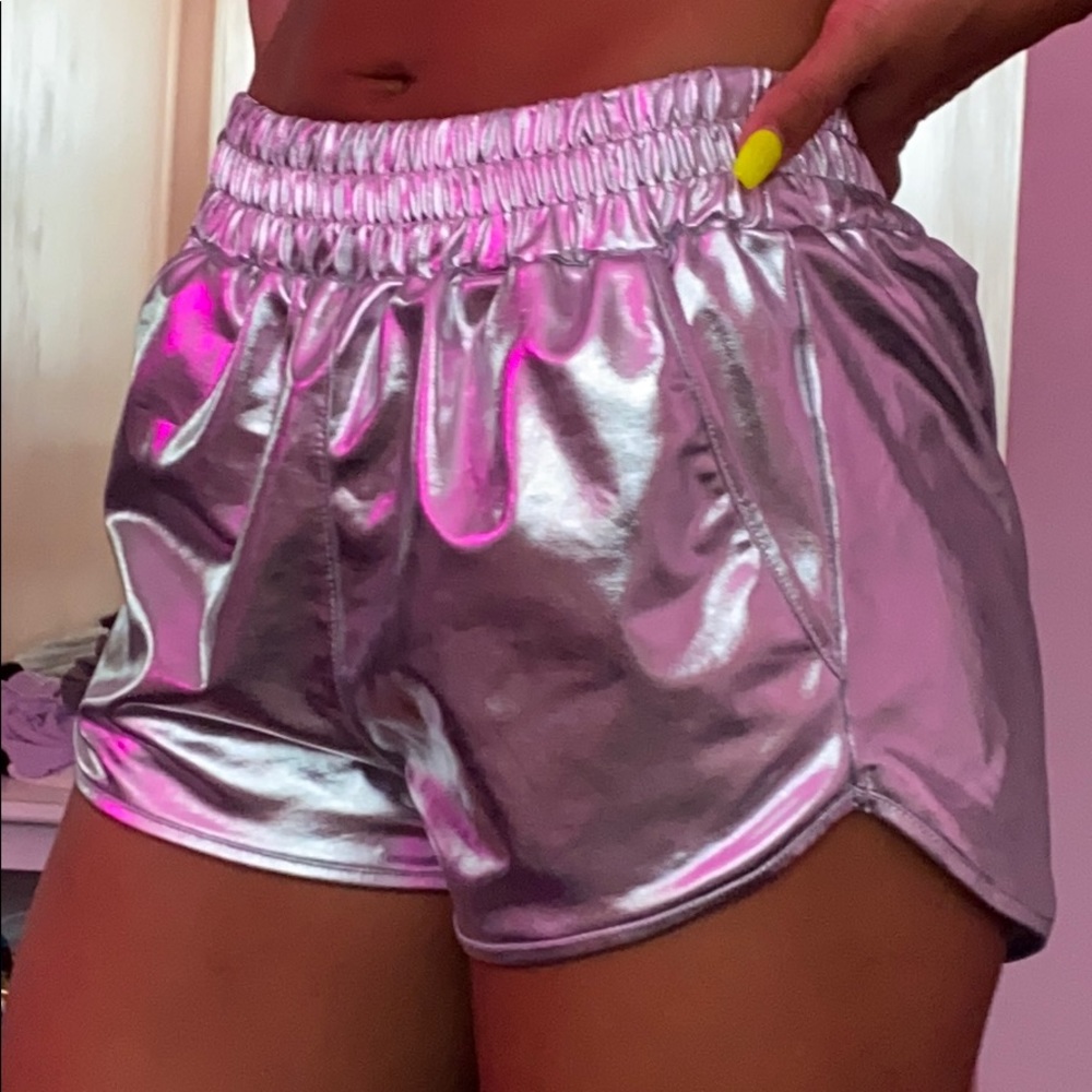 Metallic shorts